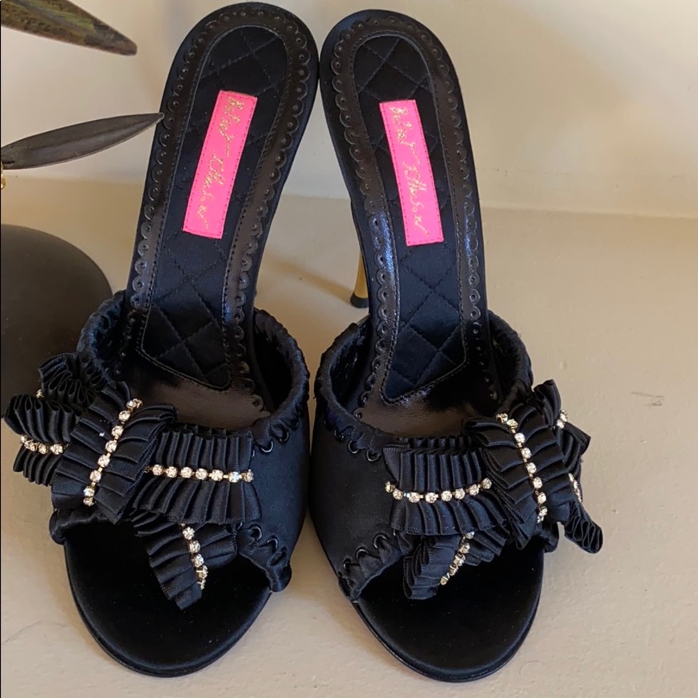 Betsey Johnson Slide Kitten Heel - Picture 1 of 8